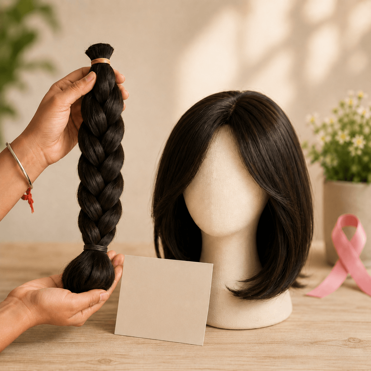 Wig for cancer patient (1)